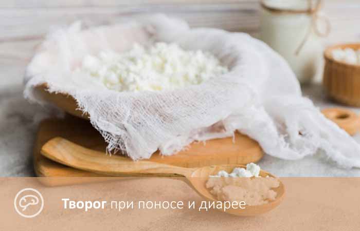 Можно ли творог при поносе: польза молочных продуктов для кишечника 