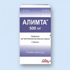 Алимта инструкция по применению, противопоказания, побочные эффекты, отзывы 