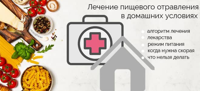 Пищевое отравление: первая помощь и лечение в домашних условиях 