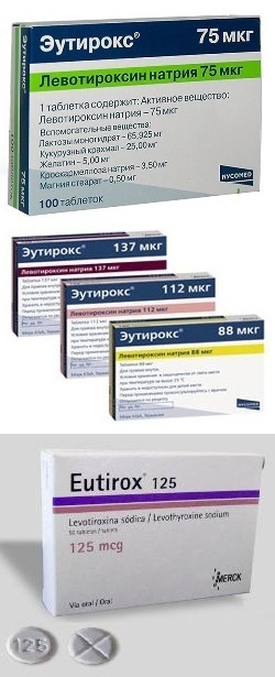 Правила применения препарата Эутирокс и дозировка 