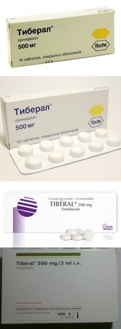 Инструкция по применению препарата Тиберал 