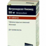 Метронидазол Никомед 500мг: инструкция по применению таблеток 