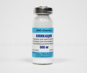 Результаты применения Амикацина 1000 мг при простатите 