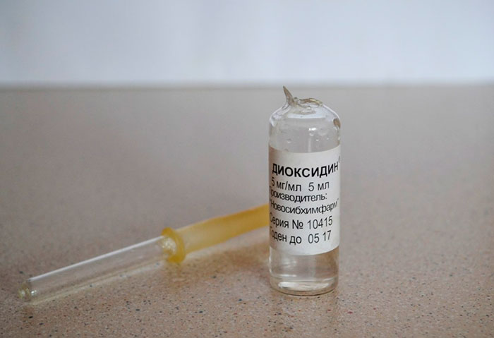 Диоксидин в нос: инструкция по применению. Отзывы, цена 