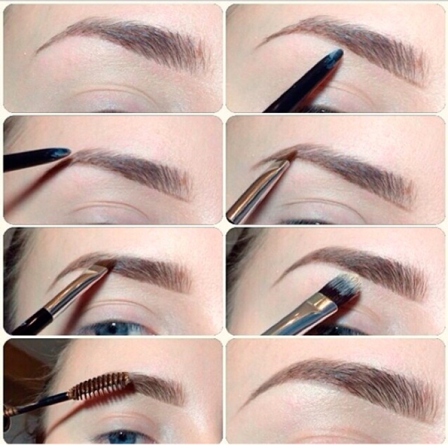 Как сделать выразительнее карие глаза с помощью нежного макияжа 
