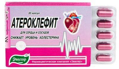 Атероклефит - препарат для поддержки сердца и лечения сердечно - сосудистых заболеваний 