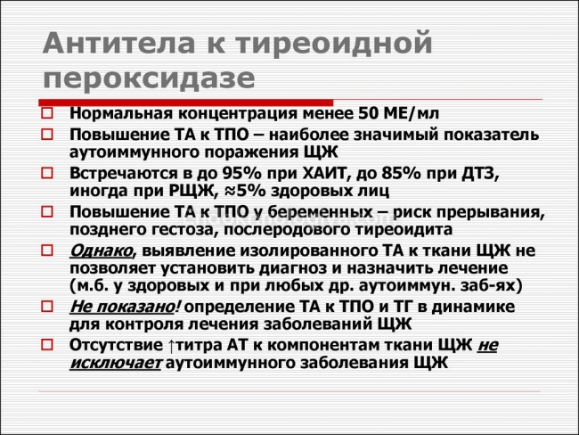 АТ ТПО в анализе крови — почему бывает нарушен и как лечить 