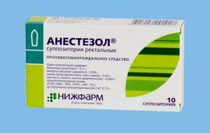 Свечи Анестезол в симптоматическом лечении геморроя: состав, фармакологические свойства, показания, противопоказания и особенности применения 
