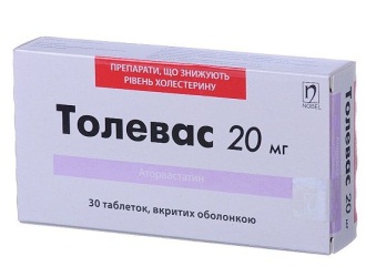 Толевас – лекарственный препарат для снижения уровня холестерина 