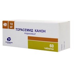 Торасемид Канон, табл. 5 мг №20 