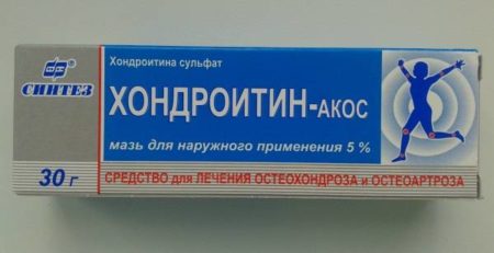 Инструкция по использованию мази «Хондроитин Акос», что входит в состав и как действует? 