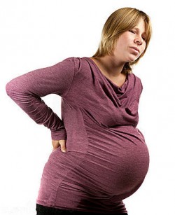 Как правильно и без осложнений снять боль в спине при беременности 
