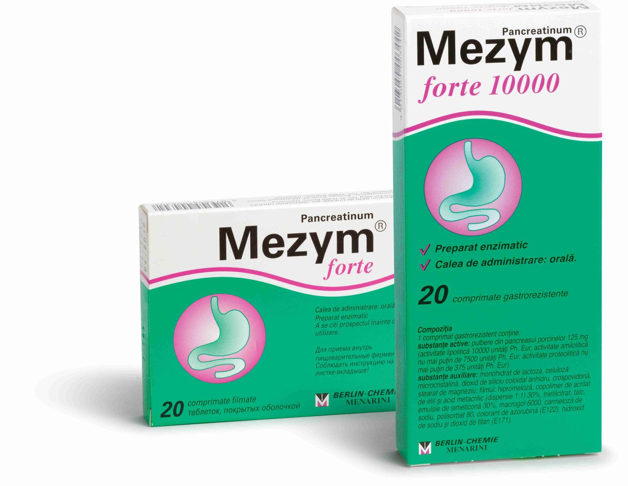Состав Мезима: пищеварительные ферменты в лечении желудка 