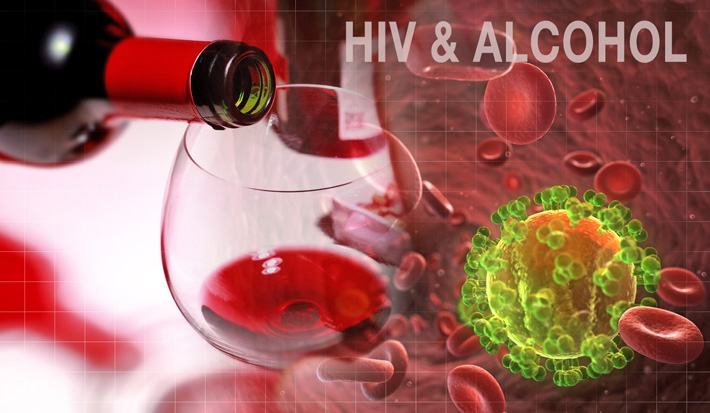 Алкоголь способствует развитию ВИЧ 