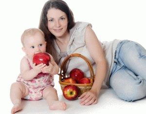 Можно ли после родов есть яблоки 