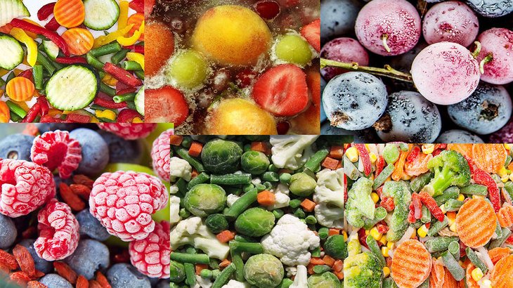 Замороженные овощи и фрукты – польза или вред? 